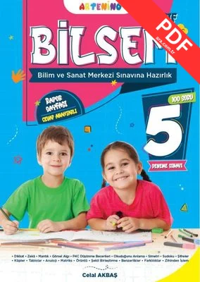 1. Sınıf 2025 Bilsem Sınavına Hazırlık 5'li Deneme Sınavı PDF indir