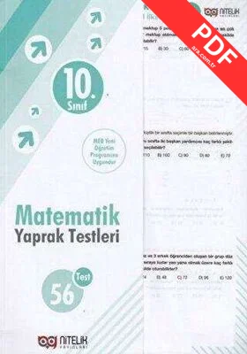 10. Sınıf Matematik Yaprak Testleri