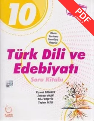 10.Sınıf Türk Dili ve Edebiyatı Soru Kitabı PDF indir