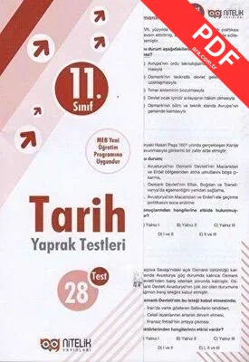 11. Sınıf Tarih Yaprak Testleri