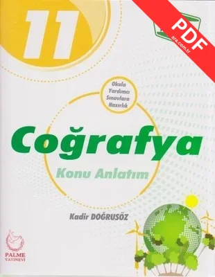 11.Sınıf Coğrafya Konu Anlatım PDF indir