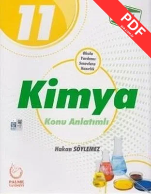 11.Sınıf Kimya Konu Anlatımlı PDF indir