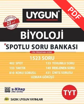 12.Sınıf Tyt Spotlu Biyoloji PDF indir