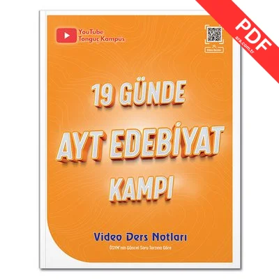 19 Günde AYT Edebiyat Kampı - Video Ders Notları