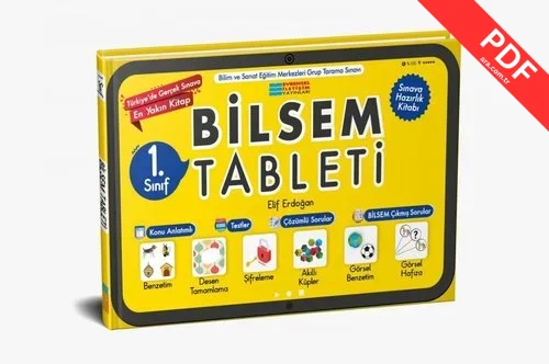 1. Sınıf Bilsem Tableti PDF indir
