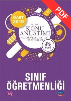 2019 ÖABT Sınıf Öğretmenliği-Detaylı Konu Anlatımı PDF indir