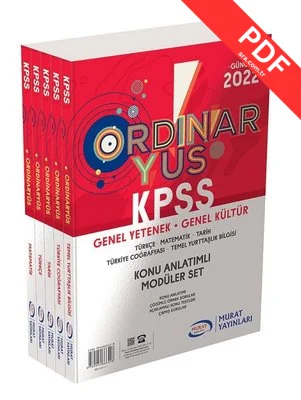 2020 KPSS Ordinaryüs Genel Yetenek Genel Kültür Lisans Modüler Set 1000