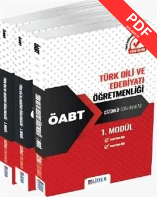 2021 KPSS ÖABT Türk Dili Edebiyatı Öğretmenliği 3'lü Modül Soru Bankas