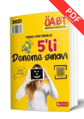 2021 ÖABT Türkçe Öğretmenliği 5'li Deneme
