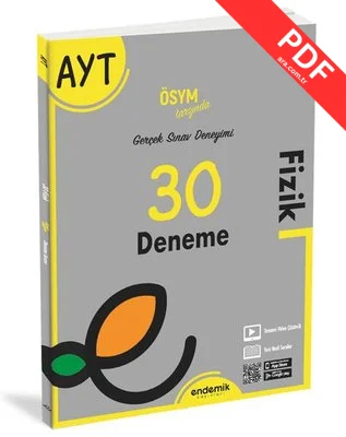 2022 AYT 30 lu Fizik Deneme Sınavı