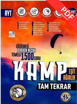 2022 AYT Eşit Ağırlık Tam Tekrar Kamp