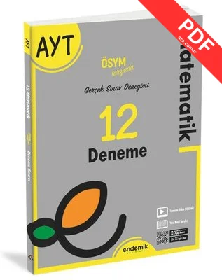 2022 AYT Matematik 12'li Deneme Sınavı