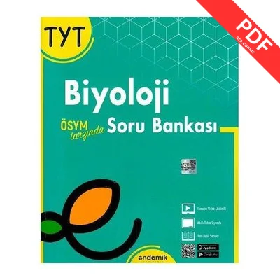 2022 TYT Biyoloji Soru Bankası PDF indir