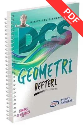 2022 DGS Geometri Defteri PDF indir