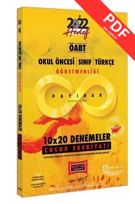 2022 ÖABT Payidar Okul Öncesi Sınıf Türkçe Öğretmenliği Çocuk Edebiyatı 10x20 Denemeler