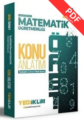 2022 ÖABT İlköğretim Matematik Öğretmenliği Konu Anlatımı