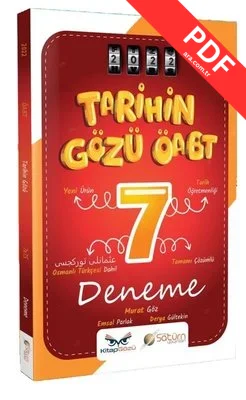 2022 Tarihin Gözü ÖABT Tarih Öğretmenliği 7'li Deneme