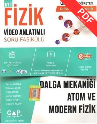 2023 Fizik Dalga Mekaniği Atom ve Modern Fizik Konu Anlatımlı Soru Bankası