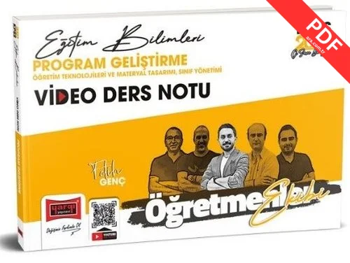 2023 KPSS Eğitim Bilimleri Öğretmenler Ekibi Program Geliştirme - Öğretim Teknolojileri ve Materyal