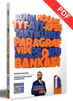 2023 TYT AYT KPSS Taktiklerle Paragraf Tamamı Video Çözümlü Soru Bankası