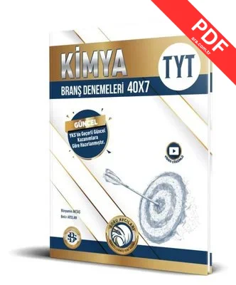 2023 TYT Kimya 40 x 7 Branş Deneme PDF indir