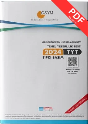 2024 TYT Çıkmış Sorular Video Çözümlü