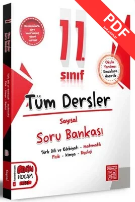 2024 11. Sınıf Sayısal Tüm Dersler Soru Bankası