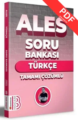 2024 ALES Türkçe Tamamı Çözümlü Soru Bankası
