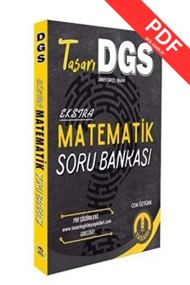 2024 DGS Ekstra Matematik Çözümlü Soru Bankası PDF indir