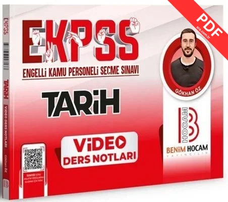 2024 EKPSS Tarih Video Ders Notları