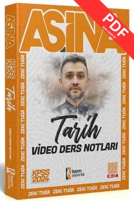 2024 KPSS Aşina Tarih Video Ders Notları