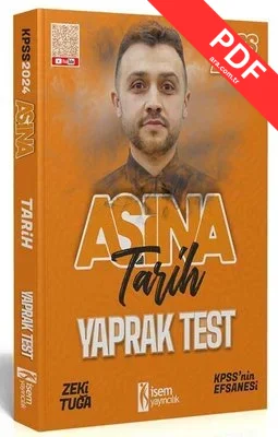 2024 KPSS Aşina Tarih Soru Bankası
