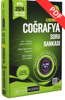 2024 KPSS Ezberbozan Genel Yetenek Genel Kültür Coğrafya Soru Bankası