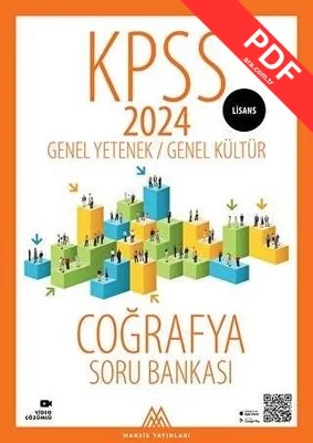 2024 KPSS Lisans GYGK Coğrafya Soru Bankası