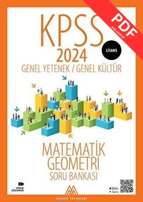 2024 KPSS Lisans GYGK Matematik Geometri Soru Bankası