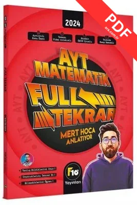 2024 Mert Hoca AYT Matematik Full Tekrar Video Ders Kitabı