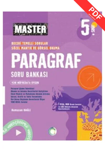 2025   5. Sınıf Master Paragraf Soru Bankası