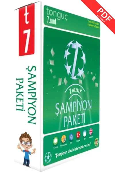 2025  7. Sınıf Şampiyon Paketi Tonguç Akademi