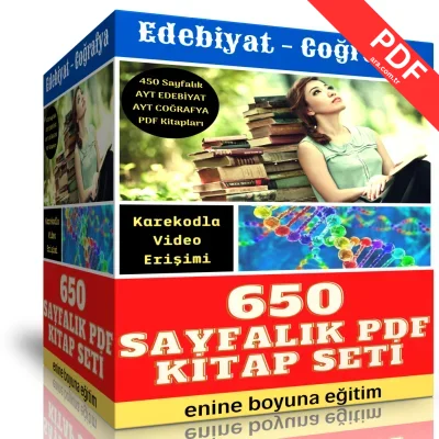 2025 AYT Coğrafya ve Edebiyat Modüler PDF Kitap Seti