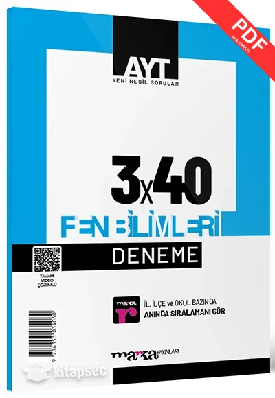2025 8. Sınıf LGS Fen Bilimleri İlk Doz 40 Sarmal Deneme Sinan Kuzucu