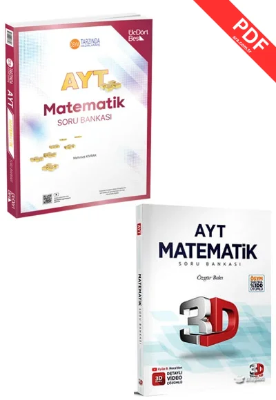 2025 AYT Matematik Muhteşem Set Üç Dört Beş Yayınları
