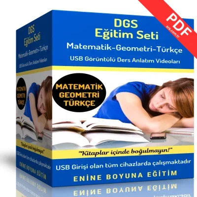 2025 DGS Eğitim Seti-110 Saat Anlatım