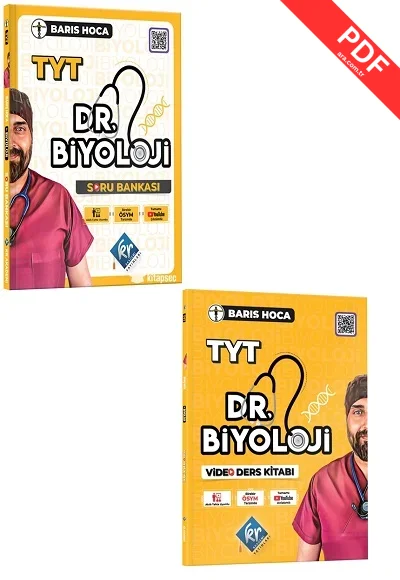 2025 Dr. Biyoloji TYT Video Ders - Dr. Biyoloji TYT Soru Bankası GÜNCEL BASKI