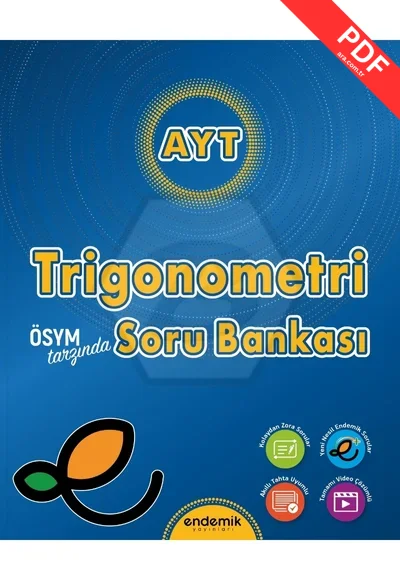 2025 Endemik Yayınları AYT Trigonometri Soru Bankası GÜNCEL
