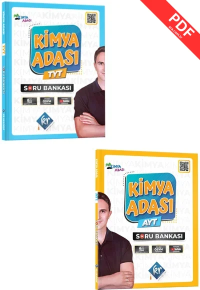 2025 Kimya Adası TYT Kimya Soru Bankası KR Akademi Yayınları GÜNCEL BASKI