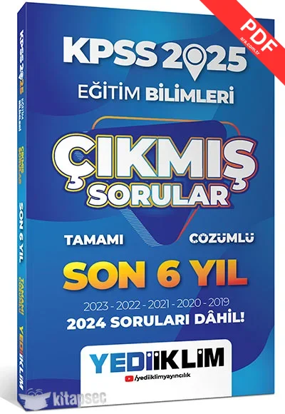 Dijital Hoca 2025 KPSS Lokomotif Eğitim Bilimleri Program Geliştirme-Sınıf Yönetimi-Materyal Tasarım Soru Bankası