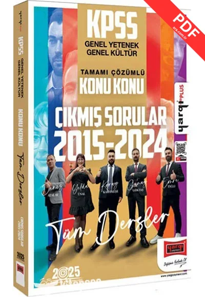 2025 KPSS GK GY Konu Anlatımlı Modüler Set Yargı Yayınları