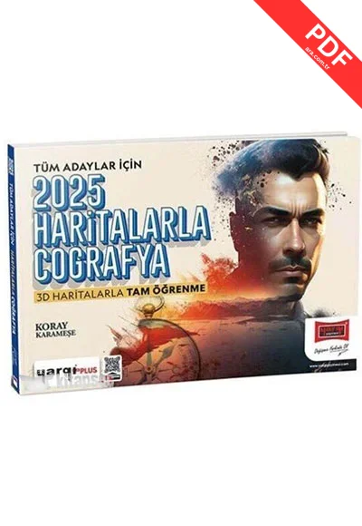2025 KPSS Haritalarla Coğrafya Yargı Yayınları