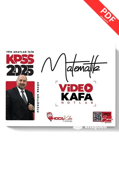 2025 KPSS Matematik Video Kafa Notlar Hoca Kafası Yayınları