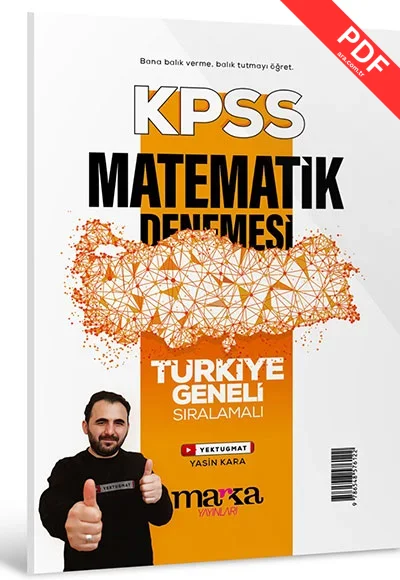 2025 KPSS Yektugmat Türkiye Geneli Matematik Denemesi Marka Yayınları